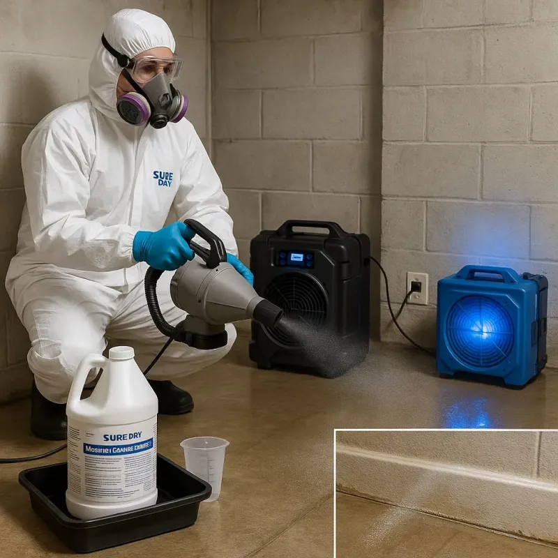 Sanitization and Odor Removal process in Mercer County, IL