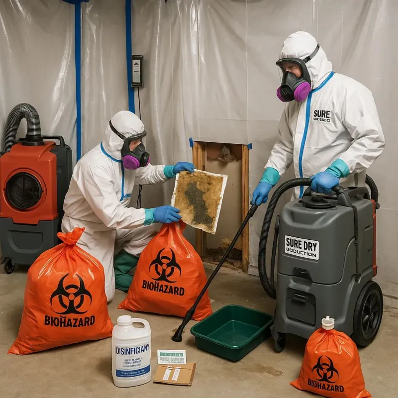 Contaminated Water Handling Protocols process in Mercer County, IL